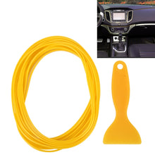 Load image into Gallery viewer, 5m Flexible Trim For DIY Automobile Car Interior Moulding Trim Decorative Line Strip with Film Scraper