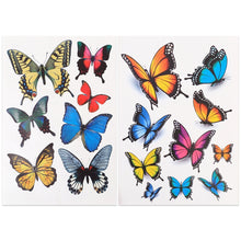 Load image into Gallery viewer, 7 PCS Butterfly Shape Plastic Car Free Sticker, Butterfly