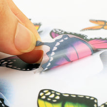 Load image into Gallery viewer, 7 PCS Butterfly Shape Plastic Car Free Sticker, Butterfly