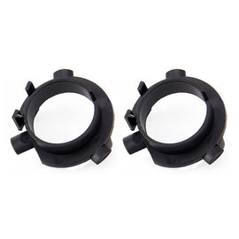 1 Pair H7 LED Headlight Bulb Retainers Holder Adapter for KIA Sorento/Sportage R/Grand Santa Fe/K3/K4/K5, Hyundai Sonata Generation 9(2015-2017)/Coupe/new Santafe/Veloster, For KIA/Hyundai