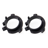 1 Pair H7 LED Headlight Bulb Retainers Holder Adapter for KIA Sorento/Sportage R/Grand Santa Fe/K3/K4/K5, Hyundai Sonata Generation 9(2015-2017)/Coupe/new Santafe/Veloster, For KIA/Hyundai