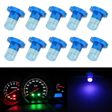 Load image into Gallery viewer, 10 PCS 2W T3 Wedge Instrument Panel LED Light Dashboard Gauge Cluster Indicator Lamp Bulb, 2W T3, T3