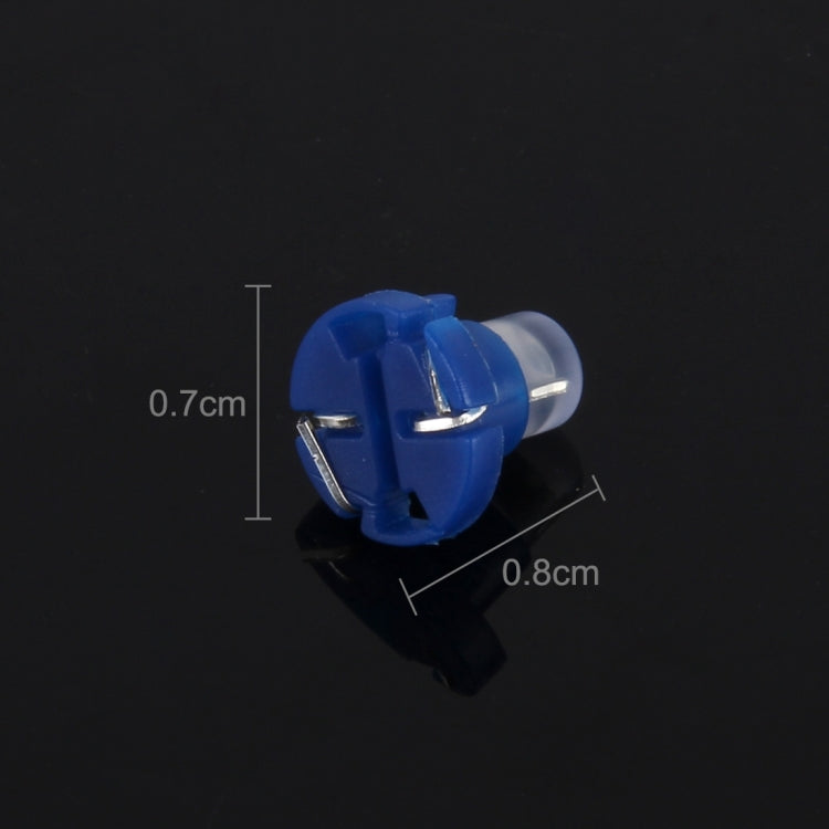 10PCS 2W T4.2 Wedge Instrument Panel LED Light Dashboard Gauge Cluster Indicator Lamp Bulb, 2W T4.2, T4.2