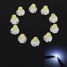 Load image into Gallery viewer, 10PCS 2W T4.2 Wedge Instrument Panel LED Light Dashboard Gauge Cluster Indicator Lamp Bulb, 2W T4.2, T4.2