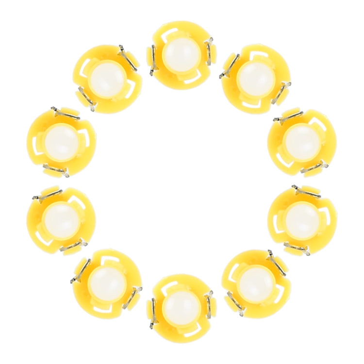 10PCS 2W T4.2 Wedge Instrument Panel LED Light Dashboard Gauge Cluster Indicator Lamp Bulb, 2W T4.2, T4.2