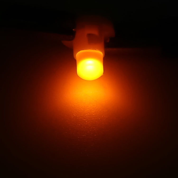 10PCS 2W T4.2 Wedge Instrument Panel LED Light Dashboard Gauge Cluster Indicator Lamp Bulb, 2W T4.2, T4.2