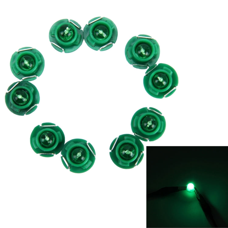 10PCS 2W T4.7 Wedge Instrument Panel LED Light Dashboard Gauge Cluster Indicator Lamp Bulb, 2W T4.7, 2W  T4.7