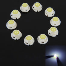 Load image into Gallery viewer, 10PCS 2W T4.7 Wedge Instrument Panel LED Light Dashboard Gauge Cluster Indicator Lamp Bulb, 2W T4.7, 2W  T4.7