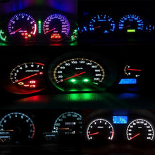 Load image into Gallery viewer, 10PCS 2W T4.7 Wedge Instrument Panel LED Light Dashboard Gauge Cluster Indicator Lamp Bulb, 2W T4.7, 2W  T4.7