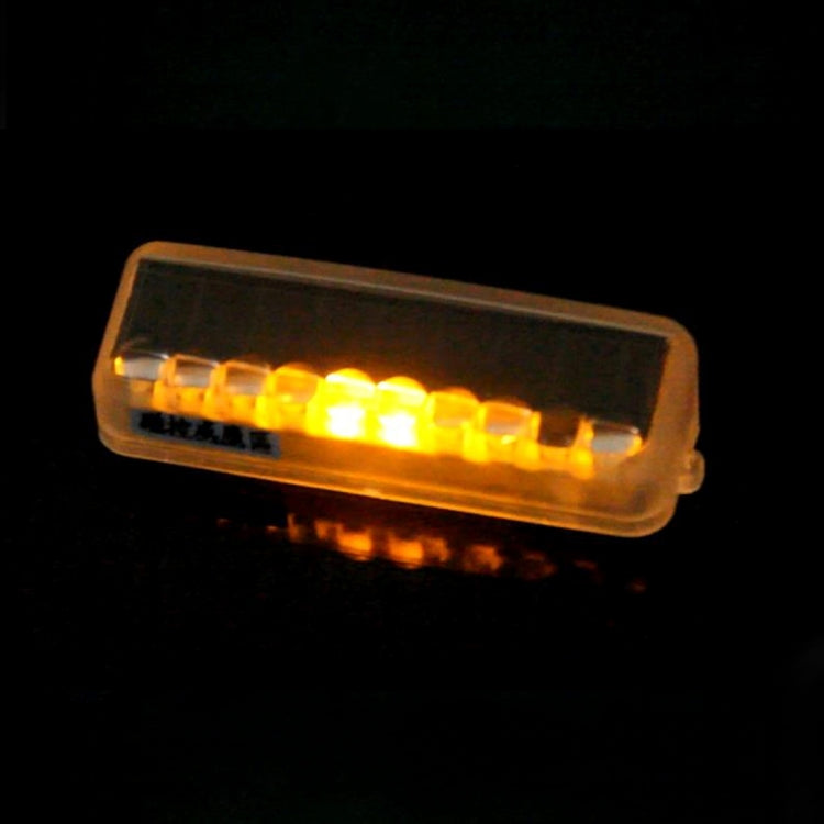 Car Styling Solar Warning Flash LED Anti-collision Decorative Light, Decorative Light
