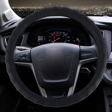 Load image into Gallery viewer, Distorted Lines Texture Universal Rubber Car Steering Wheel Cover Sets Four Seasons General