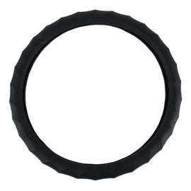 Distorted Lines Texture Universal Rubber Car Steering Wheel Cover Sets Four Seasons General