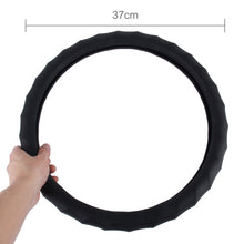 Load image into Gallery viewer, Distorted Lines Texture Universal Rubber Car Steering Wheel Cover Sets Four Seasons General