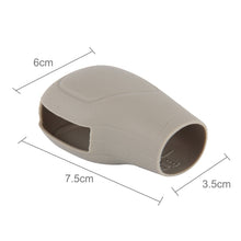 Load image into Gallery viewer, Rubber Car Hand Brake Head Cover Shift Knob Gear Stick Cushion Cover Car Accessory Interior Decoration Pad, Shift Knob  Cover(Khaki), Shift Knob  Cover(Light Green), Shift Knob  Cover(Purple), Shift Knob  Cover(Yellow), Shift Knob  Cover(Black)        ...