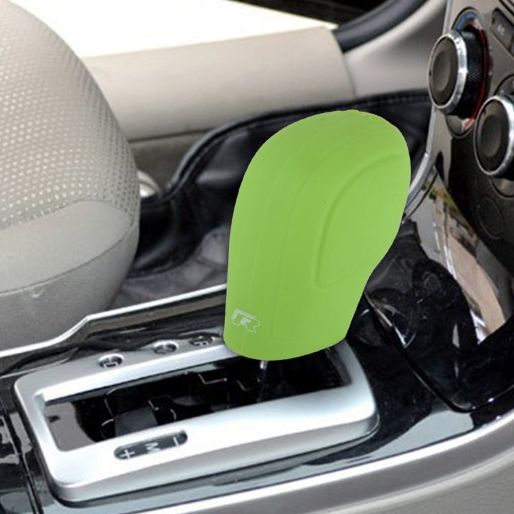 Rubber Car Hand Brake Head Cover Shift Knob Gear Stick Cushion Cover Car Accessory Interior Decoration Pad, Shift Knob  Cover(Purple), Shift Knob  Cover(Yellow), Shift Knob  Cover(Black), Shift Knob  Cover(Grey), Shift Knob  Cover(Khaki)               ...