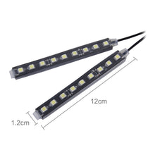 Load image into Gallery viewer, 2 in 1 4.5W 18 SMD-5050-LEDs RGB Car Interior Floor Decoration Atmosphere Neon Light Lamp, DC 12V, 2 in 1 4.5W (Pink Light), 2 in 1 4.5W (White Light)