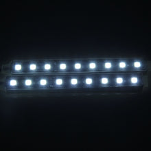 Load image into Gallery viewer, 2 in 1 4.5W 18 SMD-5050-LEDs RGB Car Interior Floor Decoration Atmosphere Neon Light Lamp, DC 12V, 2 in 1 4.5W (Pink Light), 2 in 1 4.5W (White Light)