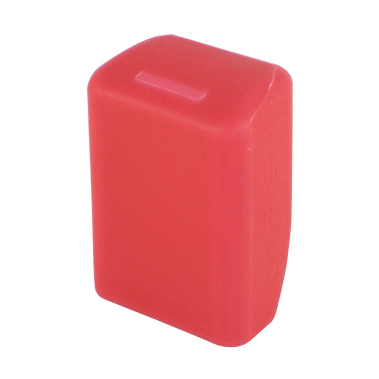 Safe Rubber Car Seat Belt Clips Locking Buckles Protective Cover, Red, Yellow, Black, Orange, Green, Blue