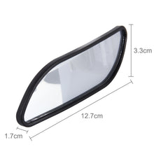 Load image into Gallery viewer, 3R-067 2 PCS Car Blind Spot and Wide Rear View Wide Angle Adjustable Mirror, 3R-067 (Black)