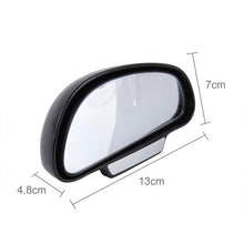 Load image into Gallery viewer, 3R-092 Car Blind Spot Right Rear View Wide Angle Adjustable Mirror, 3R-092, 3R-092 (Black)