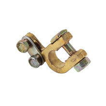 Load image into Gallery viewer, 2 PCS Brass Positive and Negative Car Battery Connectors Terminals Clamps Clips, Inner Diameter: 1.2cm, 1.2cm