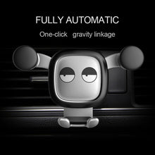 Load image into Gallery viewer, Big Eyes Pattern Gravity Cartoon Air Vent Car Mount Phone Holder, Big Eyes(Black), Big Eyes(Silver)