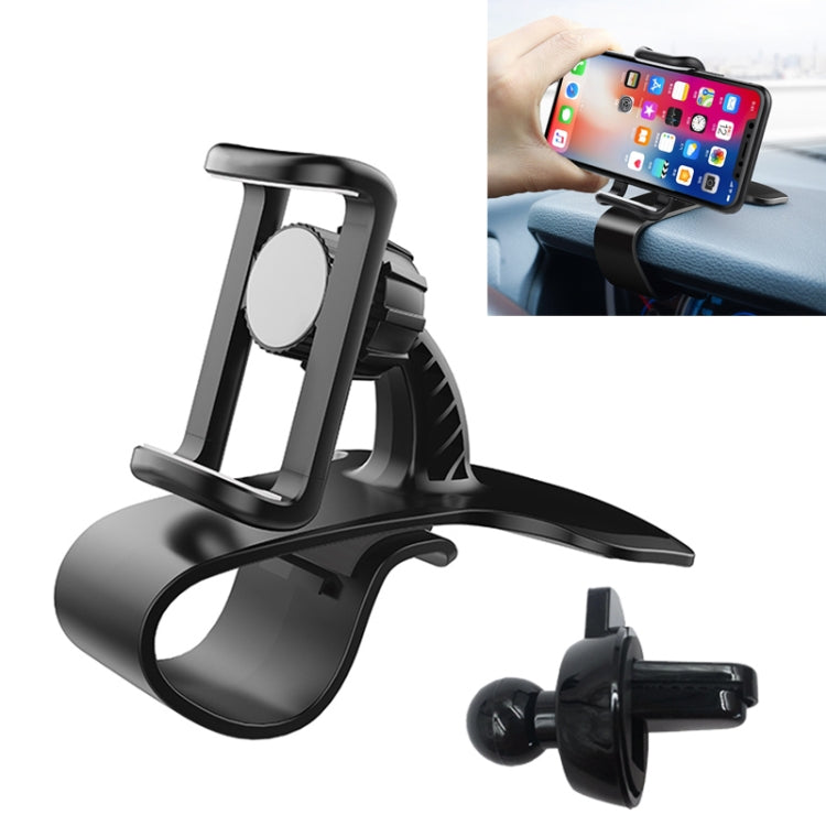 Multi-function Vehicle Navigation Frame Dashboard Car Mount Phone Holder, with Air Outlet, Phone Holder With Air Outlet