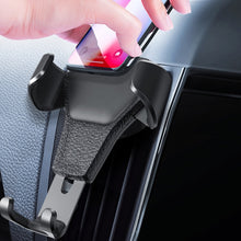 Load image into Gallery viewer, Litchi Texture Gravity Car Mount Phone Holder, Litchi Texture(Black), Litchi Texture(White)