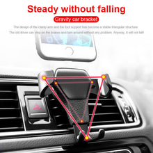 Load image into Gallery viewer, Litchi Texture Gravity Car Mount Phone Holder, Litchi Texture(Black), Litchi Texture(White)