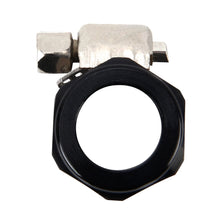 Load image into Gallery viewer, AN6 Car Performance Aluminum Accessories Adapter Nitrite Hose Finisher Adapter Nylon Braided Hose Clamp Black Finish, AN6