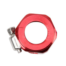 Load image into Gallery viewer, AN10 Car Performance Aluminum Accessories Adapter Nitrite Hose Finisher Adapter Nylon Braided Hose Clamp Red Finish, Random Color Delivery, AN10