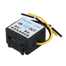 Load image into Gallery viewer, DC 24V to 12V Car Power Step-down Transformer, Rated Output Current: 3A, 3A Car Power Step-down Transformer