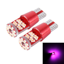 Load image into Gallery viewer, 2 PCS T10 5W 27 SMD-3014 LEDs Car Clearance Light Lamp, DC 12V, 27 SMD-3014 LEDs, T10+5W Blue Light