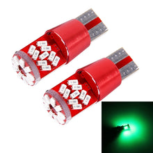 Load image into Gallery viewer, 2 PCS T10 5W 27 SMD-3014 LEDs Car Clearance Light Lamp, DC 12V, 27 SMD-3014 LEDs, T10+5W Blue Light