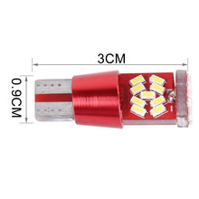 Load image into Gallery viewer, 2 PCS T10 5W 27 SMD-3014 LEDs Car Clearance Light Lamp, DC 12V, 27 SMD-3014 LEDs, T10+5W Blue Light