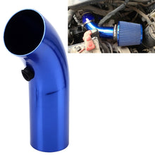 Load image into Gallery viewer, Universal  Air Intake Pipe Super Power Flow Air Intakes Short Cold Racing Aluminium Air Intake Pipe Hose with Cone Filter Kit System