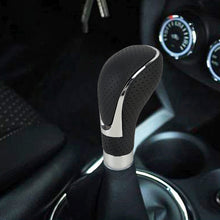 Load image into Gallery viewer, Universal Car PU Leather and Metal Gear Shift Knob Modified Auto Car Transmission Shift Lever Knob, Gear Shift Knob(Red), Shift Knob 2