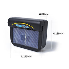 Load image into Gallery viewer, Car Auto Solar Powered Cool Air Vent Cooling Fan Cooler, CH-96