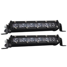 Load image into Gallery viewer, 2 PCS 8 inch 18W 6000K IP67 1800ML Car Boat Marine Work Lights Spotlight LED Bulbs, DC 9-30V, 8 inch