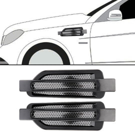 2 PCS Car-Styling Random Decorative Sticker, Black, Random Decorative Sticker