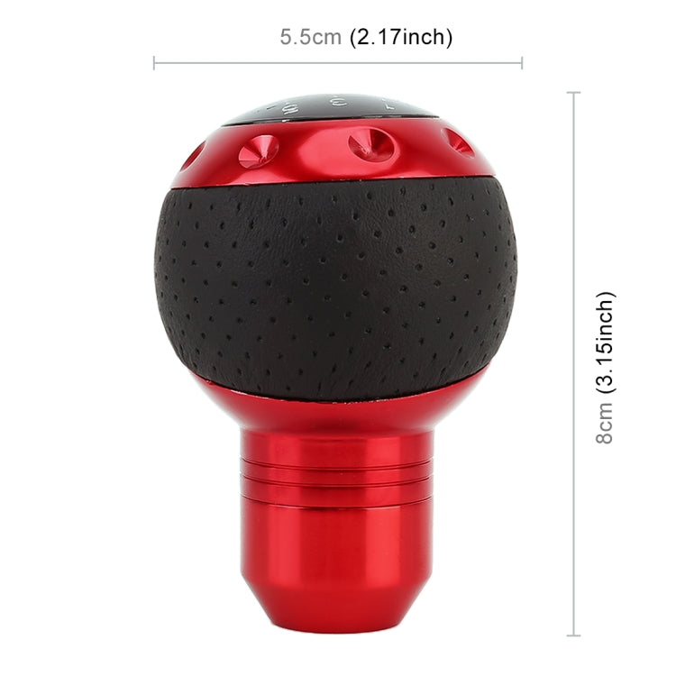Universal Car Gear Shift Knob Modified Car Gear Shift Knob Auto Transmission Shift Lever Knob Gear Knobs, Shift Lever Knob Gear Knobs(Red)