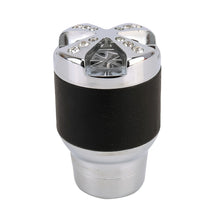 Load image into Gallery viewer, Universal Car Diamond Gear Shift Knob Modified Car Gear Shift Knob Auto Transmission Shift Lever Knob Gear Knobs, Shift Lever Knob Gear Knobs(Silver)