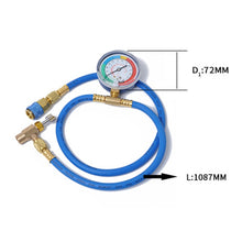 Load image into Gallery viewer, Pressure Gauge Air Conditioning Fluoride Table Snow Pressure Gauge Refrigerant Single Table Air Conditioning, Pressure Gauge