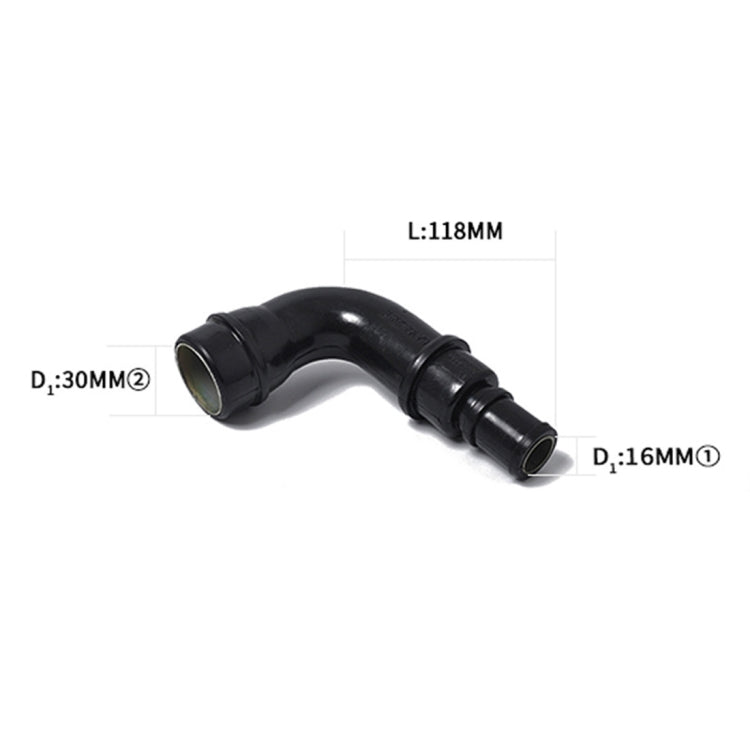 6 PCS Car Engine Crankcase Breather Pipe Hose Tube Kit 06A103213AF 06A103221AH 06A103221AF for Audi / Volkswagen, 6 PCS For Audi / Volkswagen