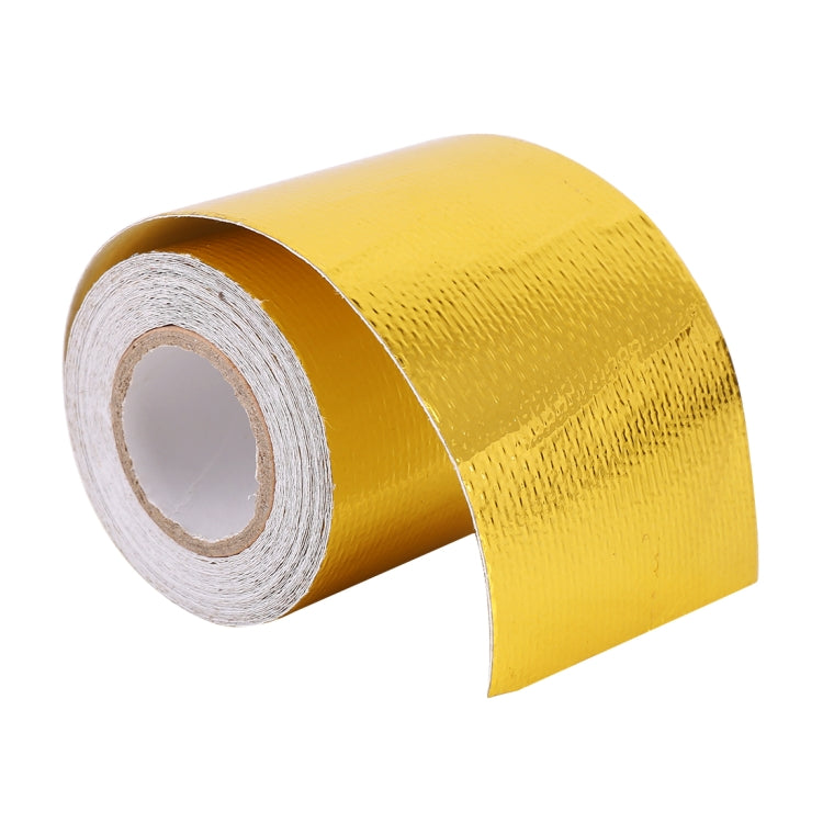 5m Exhaust Wrap Auto Motor Exhaust Heat Shield Aluminum Foil Paper Heat Resistant Wrap, 5m Heat Resistant Wrap