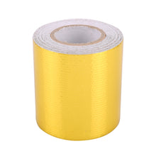 Load image into Gallery viewer, 5m Exhaust Wrap Auto Motor Exhaust Heat Shield Aluminum Foil Paper Heat Resistant Wrap, 5m Heat Resistant Wrap