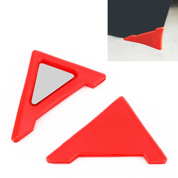 Universal Car Body Silicone Anti-collision Sticker Door corner Protector, Black, Blue, Red, White