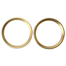 Load image into Gallery viewer, 2 PCS Car Logo Decorative Circle Steering Wheel Decoration Ring Sticker Logo Car Styling Modification Car Front Logo Ring Decoration Rear Cover Trim Hood Emblem Rings for BMW 5 Series, For BMW 5 Series