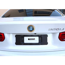Load image into Gallery viewer, 2 PCS Car Logo Decorative Circle Steering Wheel Decoration Ring Sticker Logo Car Styling Modification Car Front Logo Ring Decoration Rear Cover Trim Hood Emblem Rings for BMW 5 Series, For BMW 5 Series