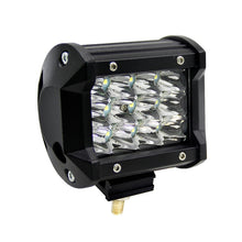 Load image into Gallery viewer, 4 inch Three Rows Led Light Bar Modified Off-road Lights Roof Light Bar IP67 Waterproof 9W Condenser 6000K 5500LM LED Spotlight Light Searchlight Car LED Work Lights, DC 10-48V, Spot+36W